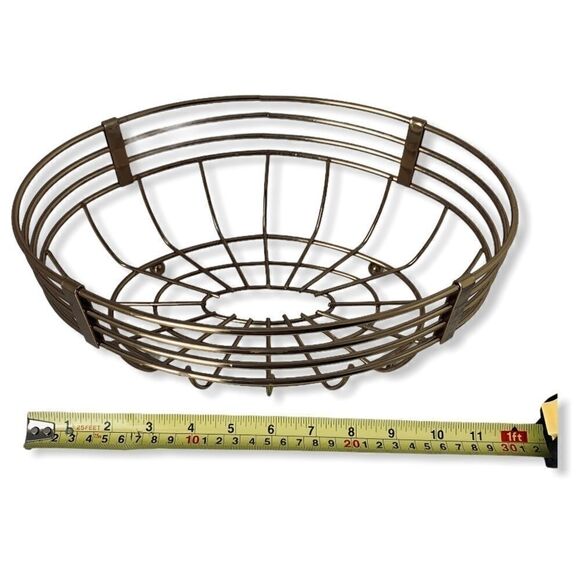 𝅺GOLD Wire Basket - Picture 5 of 7